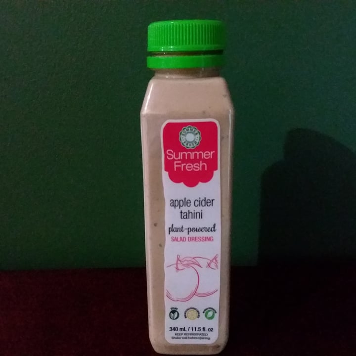 photo of Summer Fresh Apple Cider Tahini Plant-powered Salad Dressing shared by @farmette on  11 Jul 2022 - review