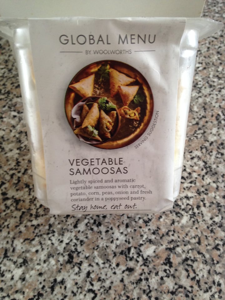 photo of Woolworths Food Vegetable Samoosas shared by @maesti on  22 Dec 2019 - review