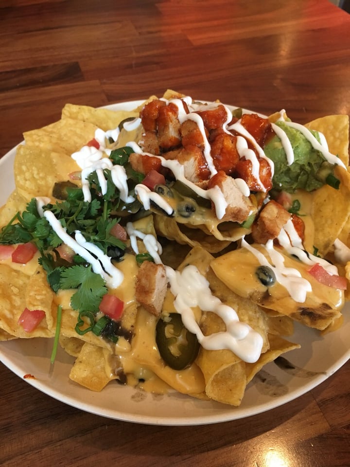 review photo of Veggie Grill Mondo nachos shared by @brittybird on 02 Jun 2019 - review
