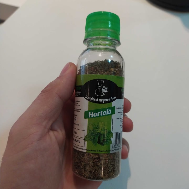 review photo of Karpinski temperos finos Hortelã shared by @filipewagner on 22 Apr 2022 - review