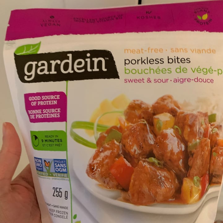 photo of Gardein Sweet And Sour Porkless Bites shared by @greengrrl on  27 Jun 2021 - review