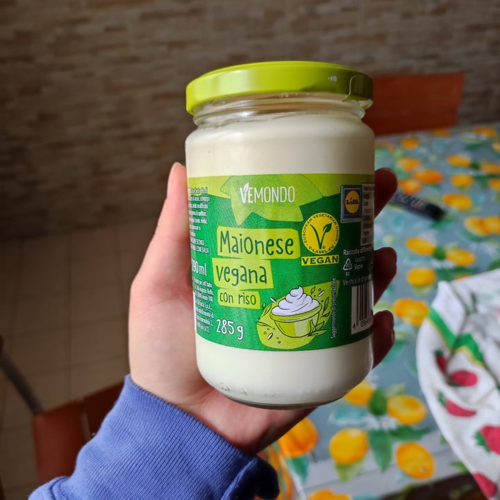 photo of Vemondo  Maionese Vegana con Riso shared by @annamarci on  04 Oct 2022 - review