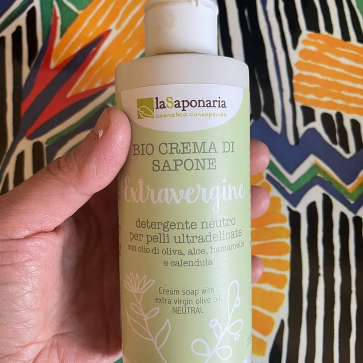 photo of La Saponaria Bio crema di sapone extravergine shared by @aocchiodablanche on  21 Jun 2022 - review