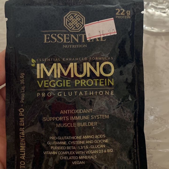 photo of Essential Nutrition Immuno Veggie Protein shared by @carolbr on  17 Nov 2022 - review