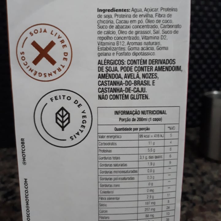 review photo of NotCo Not Milk Chocolate shared by @gabrielaalegre on 25 Jun 2022 - review