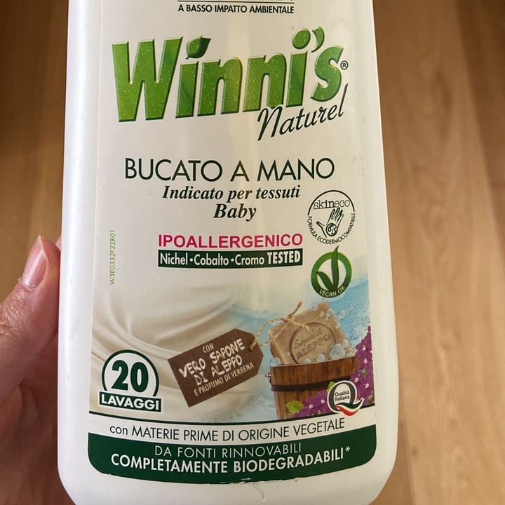 photo of Winni's Naturel Bucato a mano indicato per tessuti Baby shared by @meggygiuanin333 on  13 Apr 2022 - review