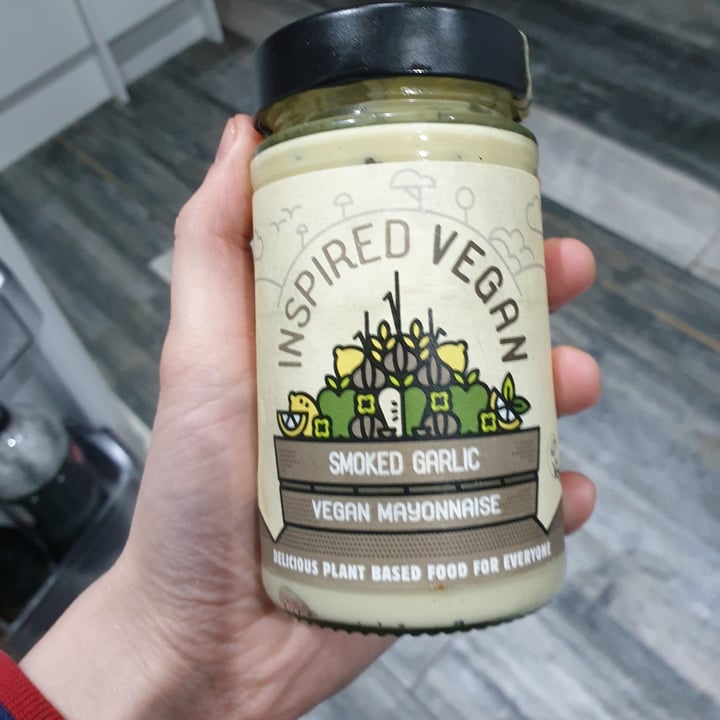 photo of Inspired Vegan Smoked Garlic Vegan Mayonnaise shared by @lydiahawkins on  15 Feb 2021 - review