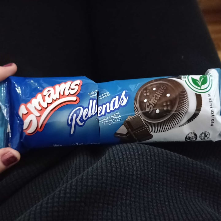review photo of smams Galletitas Dulces Sabor Chocolate Rellenas shared by @ansh0 on 14 May 2022 - review