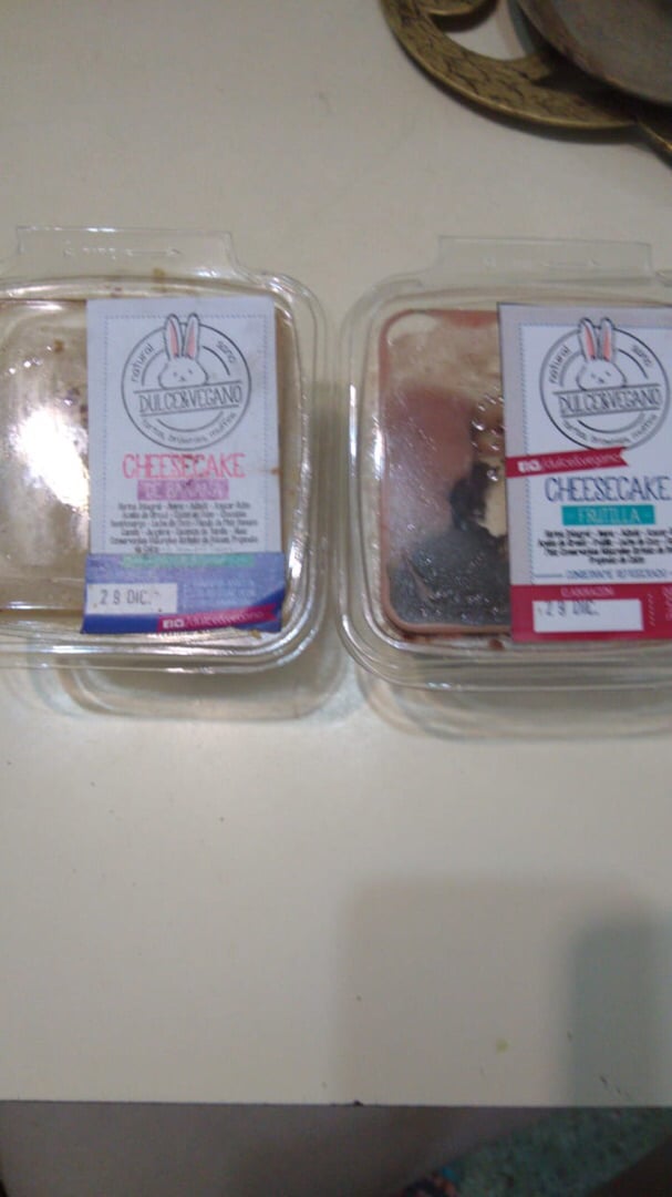 photo of Dulce & Vegano Chesecake shared by @womi on  02 Jan 2020 - review