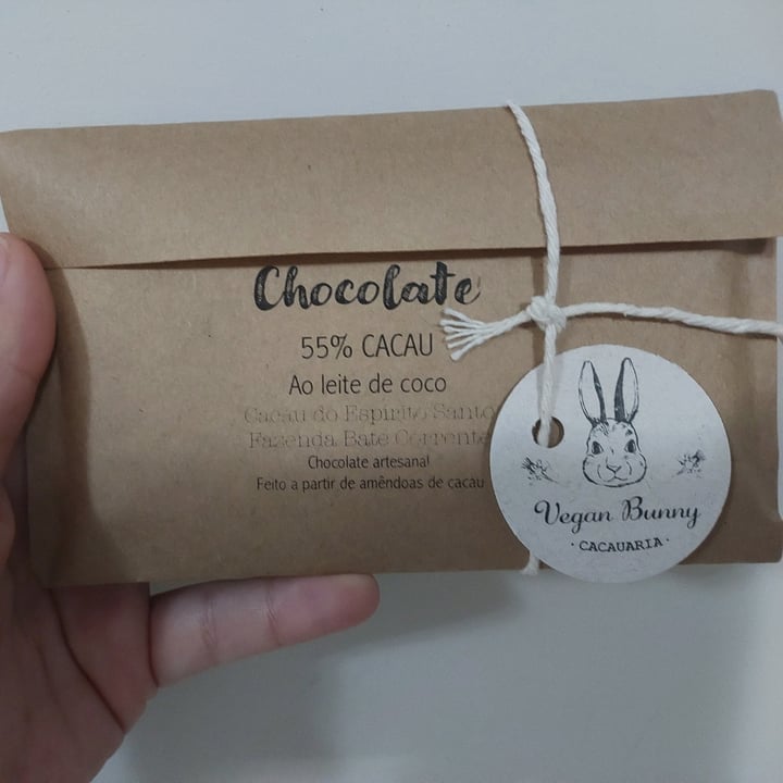 review photo of vegan Bunny Chocolate 55% Cacau shared by @audreynunes on 26 Jul 2022 - review