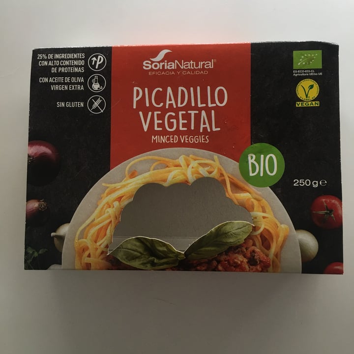 photo of Soria Natural Picadillo vegetal shared by @faruber on  24 Sep 2021 - review