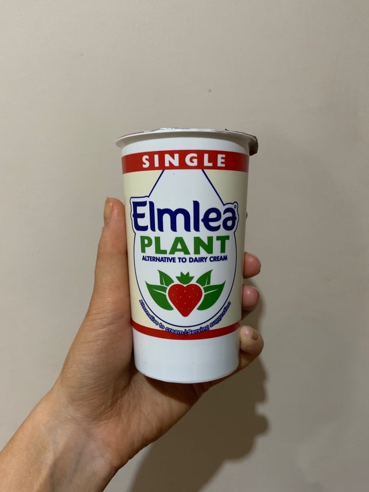 photo of Elmlea Single Cream shared by @plantsareallweneed on  27 Dec 2019 - review