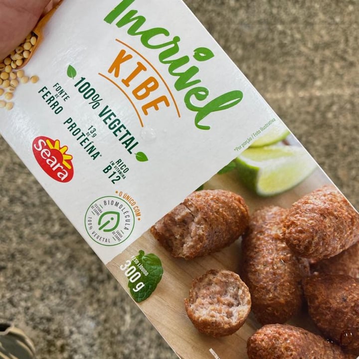 review photo of Incrível - Seara kibe shared by @kumbis on 09 May 2022 - review