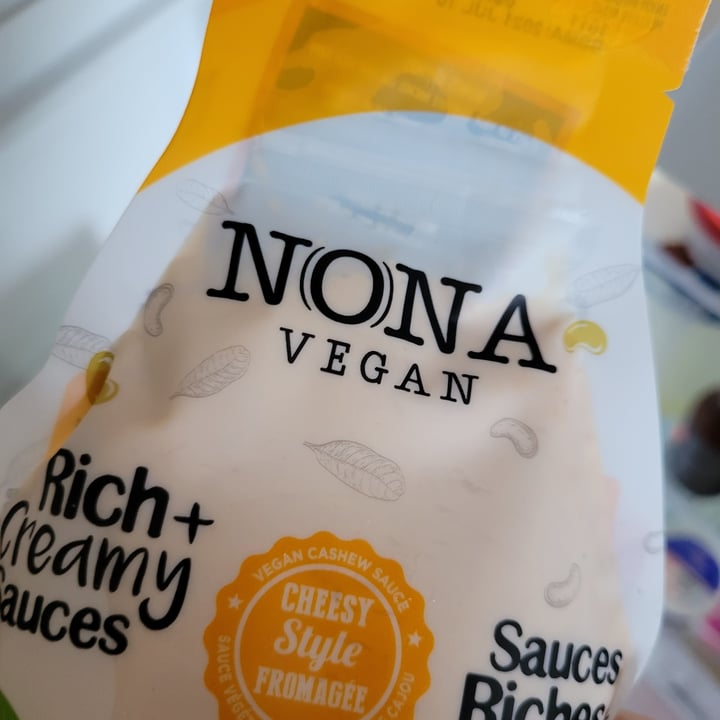 photo of NONA Vegan Foods Nona Creamy Cheeze Sauce shared by @tlizzy on  27 Jun 2021 - review