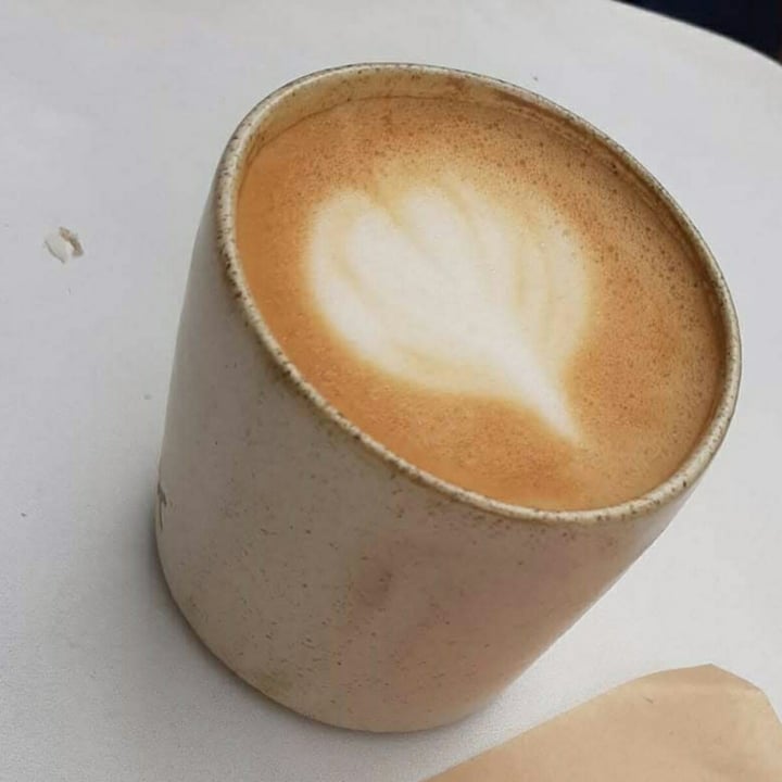 photo of Crosstown Marylebone - Vegan Doughnuts & Coffee Oat Milk Latte shared by @sunmoony on  19 Sep 2020 - review