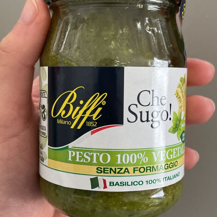 review photo of Biffi Che Sugo! Pesto 100% Vegetale Senza Formaggio Jar shared by @mariabertagnoli on 15 Mar 2022 - review