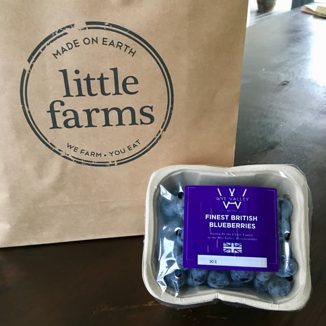 Photo of the dish “Wye Valley British Blueberries”