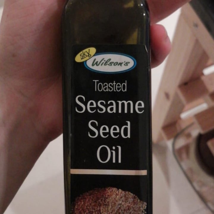 photo of Wilson's Sesame oil shared by @wildkelso on  24 Aug 2020 - review