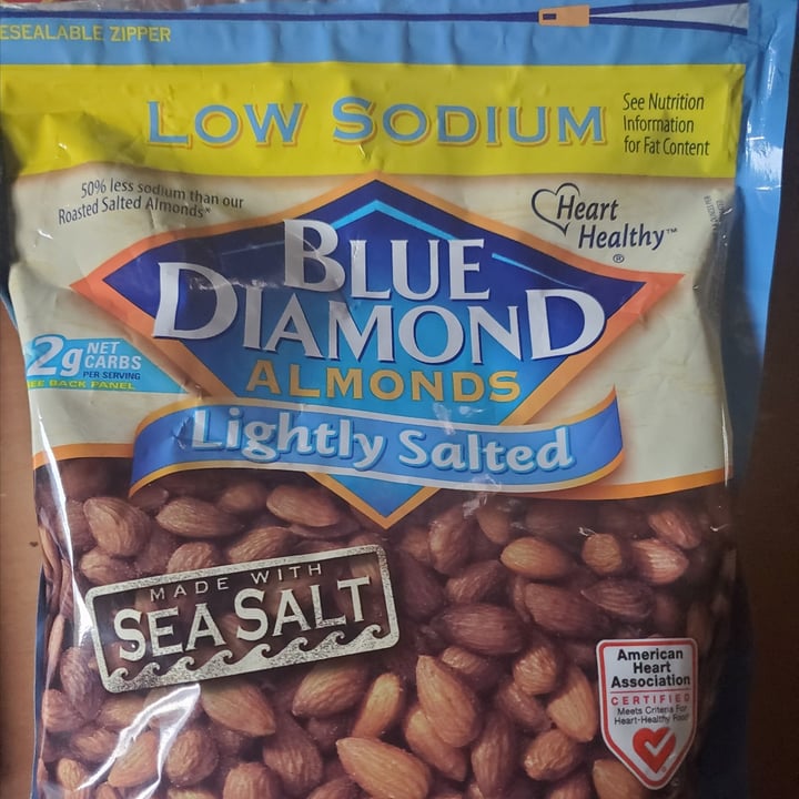 photo of Blue Diamond Slightly Salted Almonds shared by @muddyandfoxgloved on  19 Jul 2021 - review