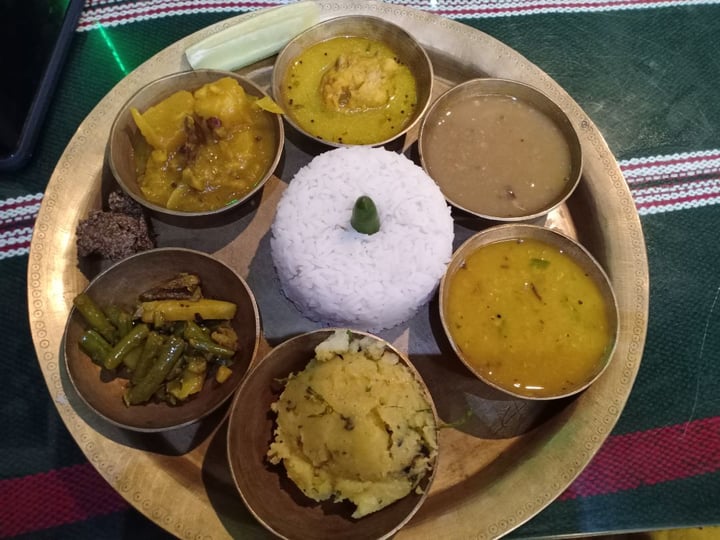 photo of METTA Assamese Thali , Brinjal Fry shared by @noyonikagogoi1234 on  26 Feb 2020 - review