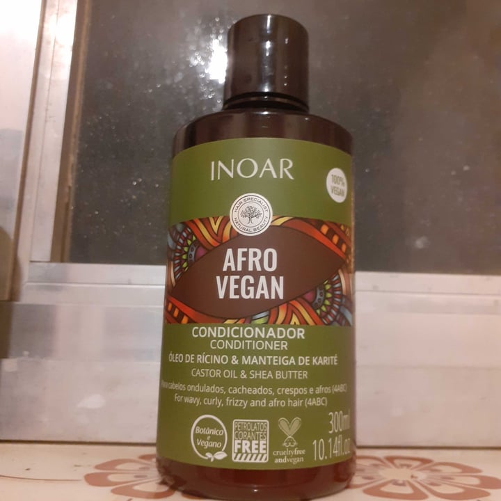photo of Inoar Afro Vegan condicionador shared by @denisealmeida on  06 Nov 2021 - review