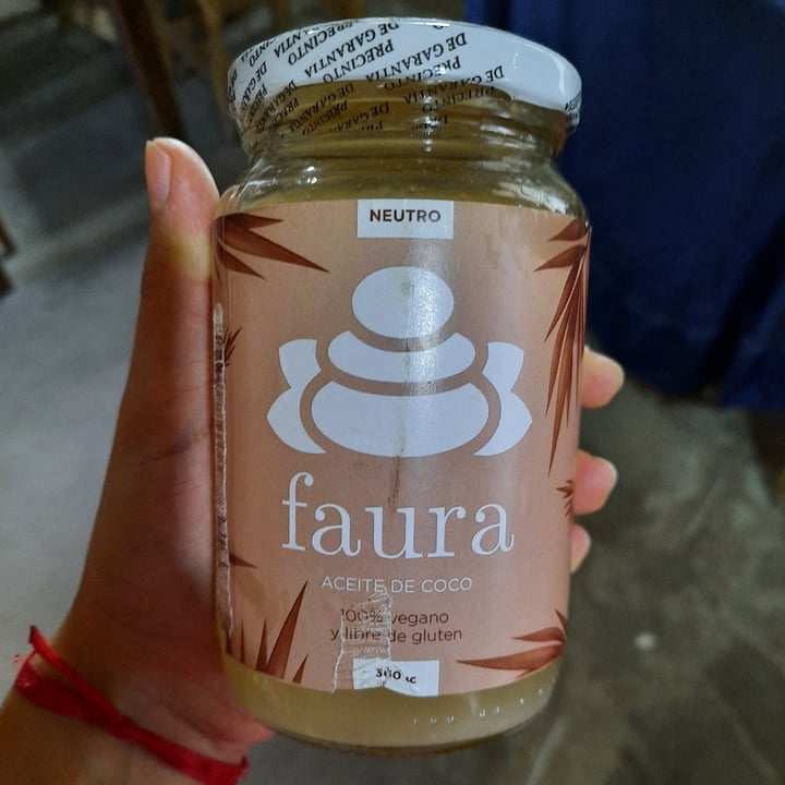 photo of Faura Aceite De Coco shared by @marilusolange on  14 Feb 2021 - review