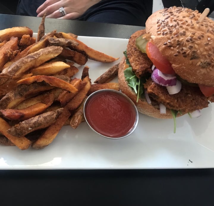 photo of The Coronado PHX Tepary Bean & Mushroom Burger shared by @thehighrode on  17 Jul 2019 - review