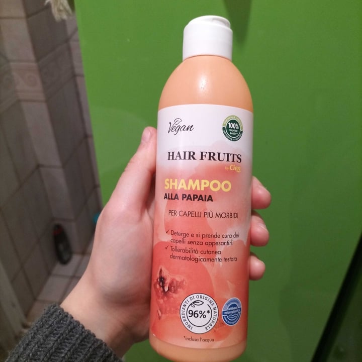 photo of Cien Shampoo alla papaia shared by @itsenrica on  18 Mar 2022 - review