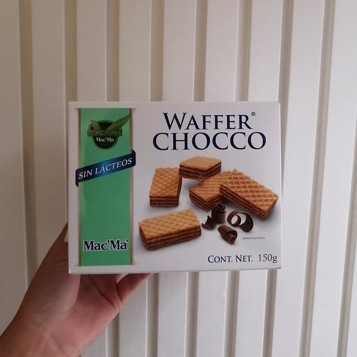 review photo of Mac'Ma Waffer Chocco shared by @camilaeg on 21 Apr 2022 - review
