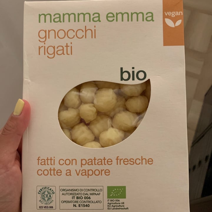 photo of Mamma emma Gnocchi Di Patate Vegani shared by @kiara1708 on  07 Sep 2021 - review