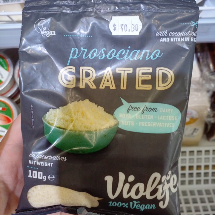 photo of Violife Just Like Parmesan Wedge shared by @rajamachado on  08 May 2022 - review
