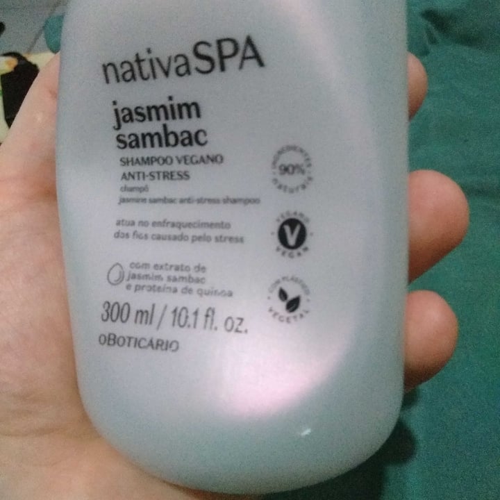 review photo of Nativa Spa Shampoo Anti-stress Jasmim Sambac 300ml shared by @guicabral on 04 May 2022 - review