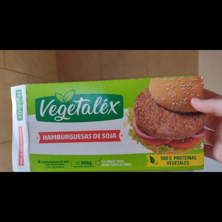 photo of Vegetalex Hamburguesas de Soja shared by @veggiepini on  28 Aug 2021 - review