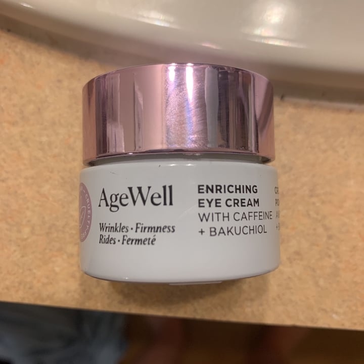 photo of Arbonne Age well enriching eye cream shared by @sedrew1 on  27 Mar 2021 - review