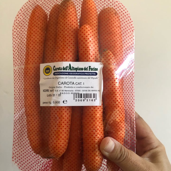 photo of Carota Dell'altopiano Del Fucino Carota shared by @veggyviole on  23 Sep 2022 - review