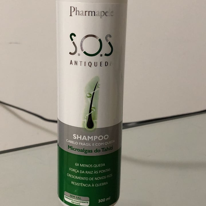 review photo of Pharmapele SOS ANTIQUEDA shampoo Cabelo Frágil E Com Queda Microalgas Do Taiti shared by @rchls on 02 Nov 2022 - review