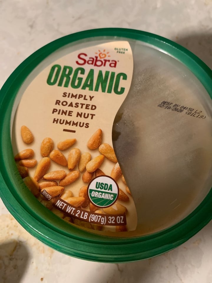 photo of Sabra Roasted Pine Nut Hummus shared by @ehansen on  11 Jan 2020 - review