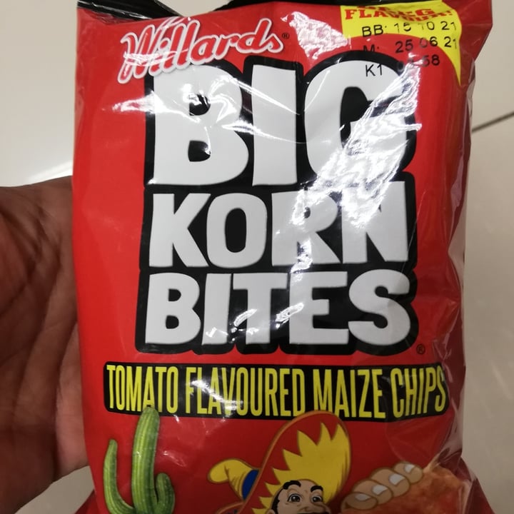 photo of Willards Big corn bites tomato shared by @udeshs on  29 Sep 2021 - review