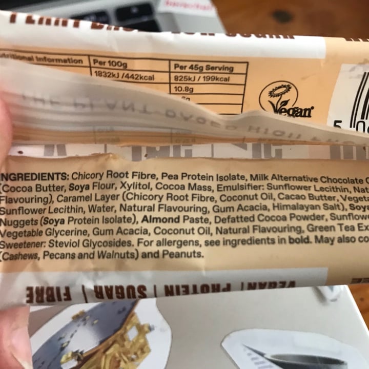 review photo of Misfits Plant Based Chocolate Hazelnut shared by @gu on 10 Apr 2021 - review