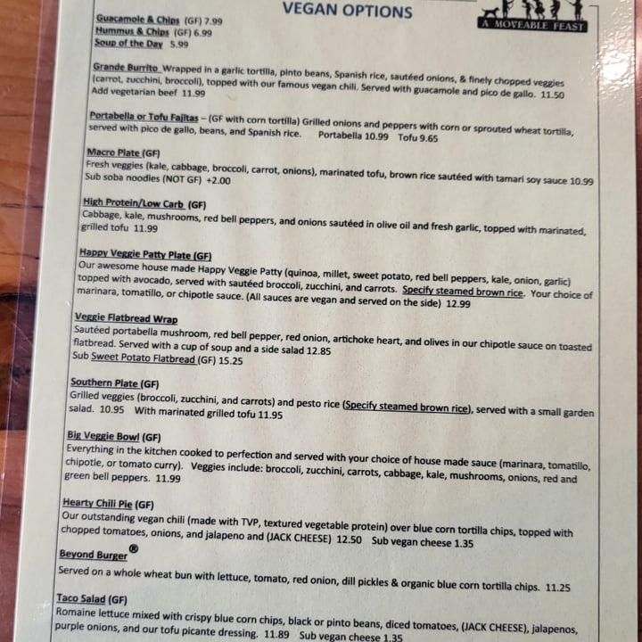 review photo of A Moveable Feast Houston-Health Food, Vitamins & Supplements Tofu Fajitas shared by @fatimahqa on 16 Apr 2022 - review