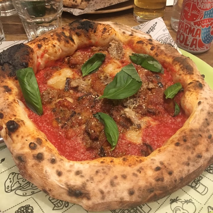 photo of Purezza - Vegan Pizza Camden The One And Only, Parmigiana Party shared by @veroniqueteque on  06 Dec 2020 - review