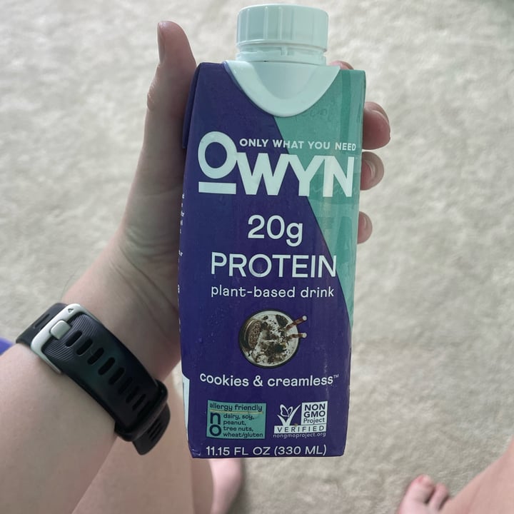 review photo of OWYN Cookies & Creamless Protein Shake shared by @lauren5151 on 26 Aug 2022 - review