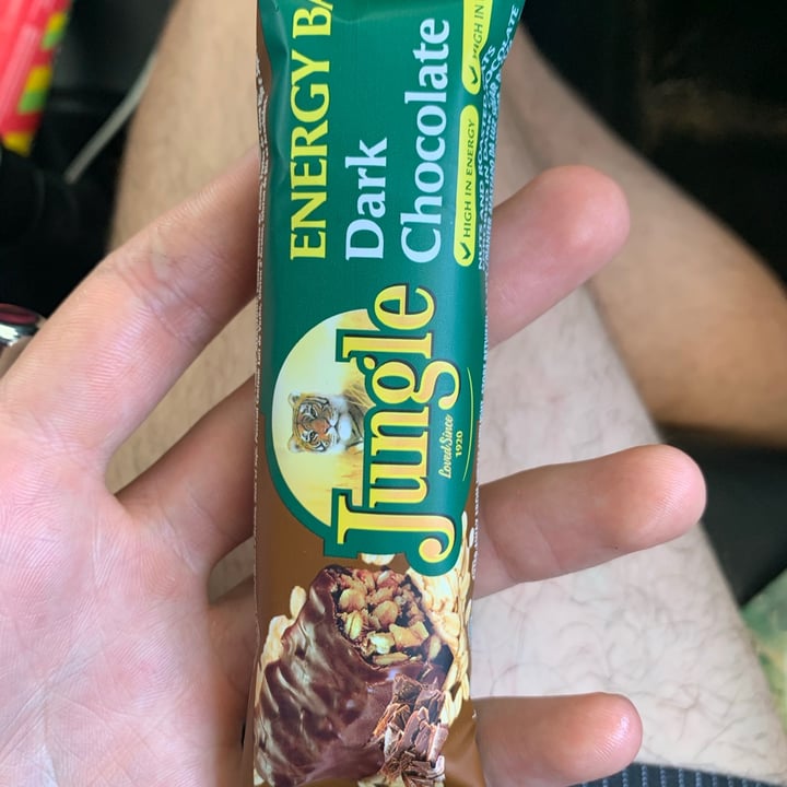 photo of Jungle bar Dark Chocolate energy bar shared by @gjrichter on  17 Mar 2021 - review