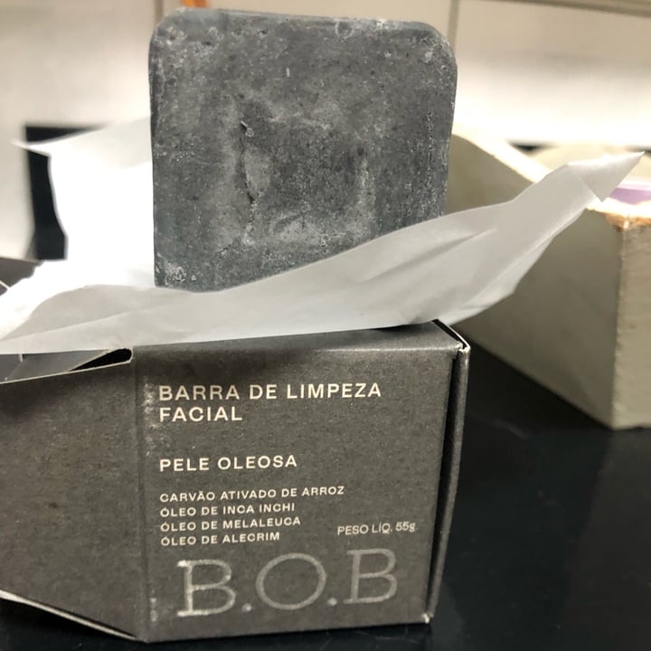 review photo of Use B.O.B Barra De Limpeza Facial pele oleosa shared by @lisandre on 16 Jun 2022 - review