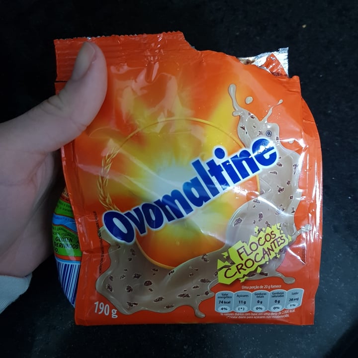photo of ovomaltine Ovomaltine flocos crocantes shared by @camyraposa on  12 Jul 2021 - review