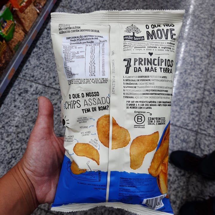 photo of Mãe Terra Batatas Chips shared by @sgarbosa on  29 Jun 2022 - review