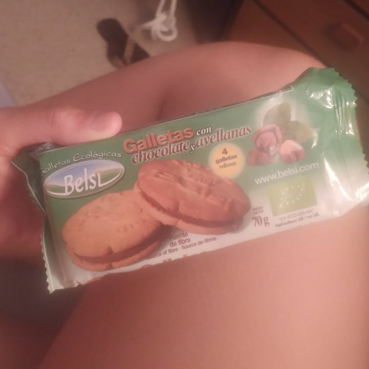 photo of Belsi Galletas ecológicas con chocolate y avellanas shared by @despistaa on  23 Aug 2022 - review