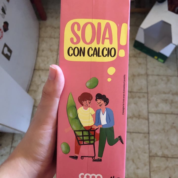 photo of Coop Bevanda di soia shared by @lombricale on  24 Jul 2022 - review