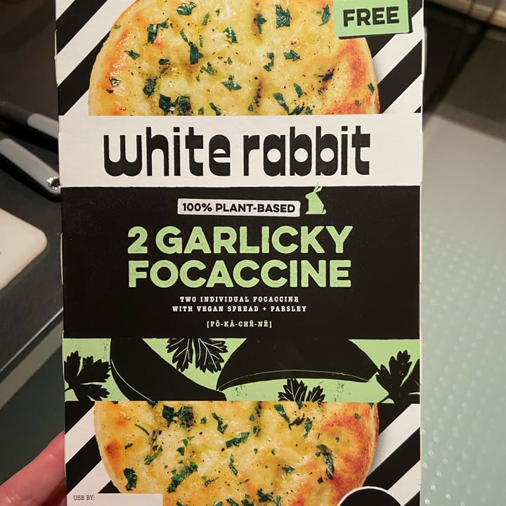 photo of The White Rabbit Garlicky Focaccine shared by @peetroxy on  03 Mar 2022 - review