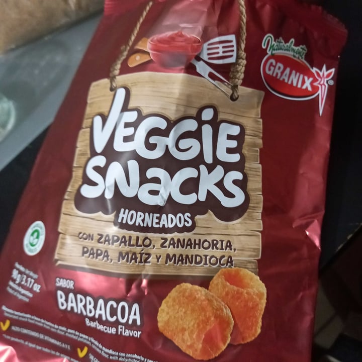 photo of Granix Veggie Snacks Sabor Barbacoa shared by @manunofx on  23 Feb 2021 - review